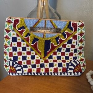 Island to East Side Beaded Women's Bag